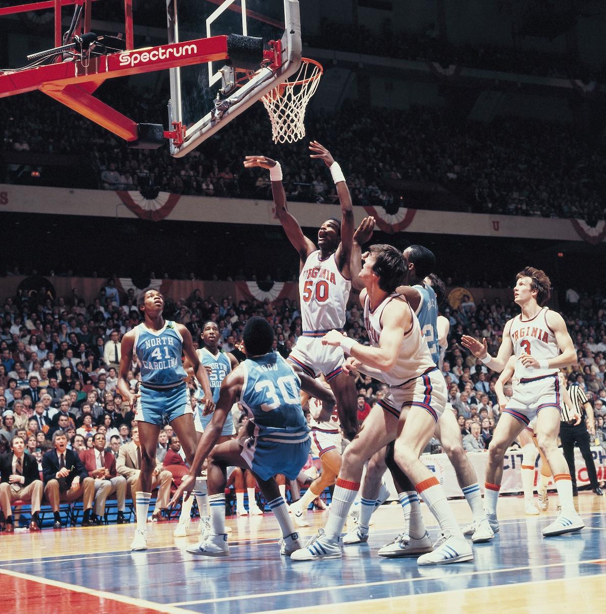 Ralph Sampson in the 1981 Final Four.