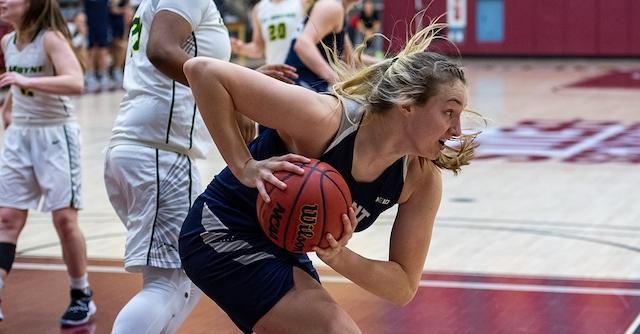 Shannon Ryan is a double-double machine for Saint Anselm.