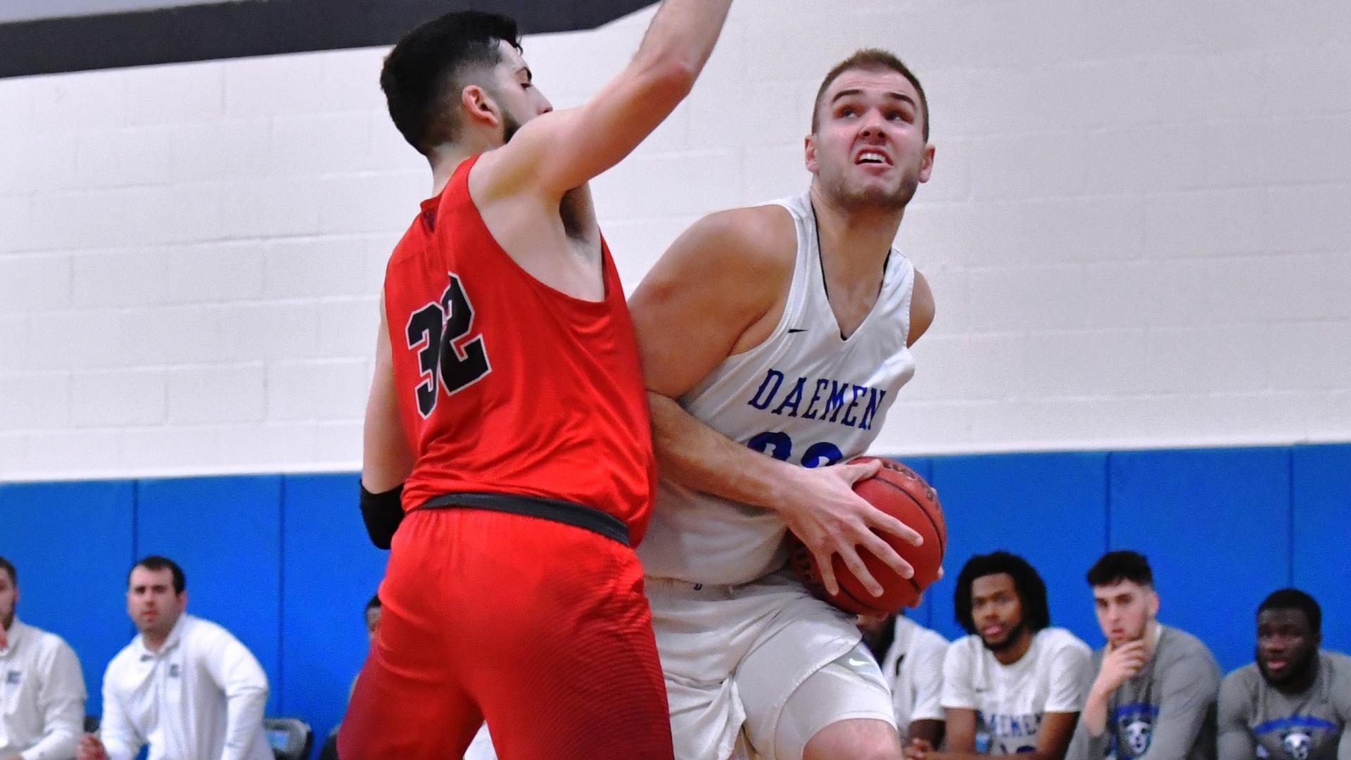 Andrew Sischo leads all centers in points and rebounds. 