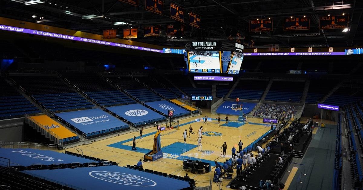 UCLA's Pauley Pavilion.