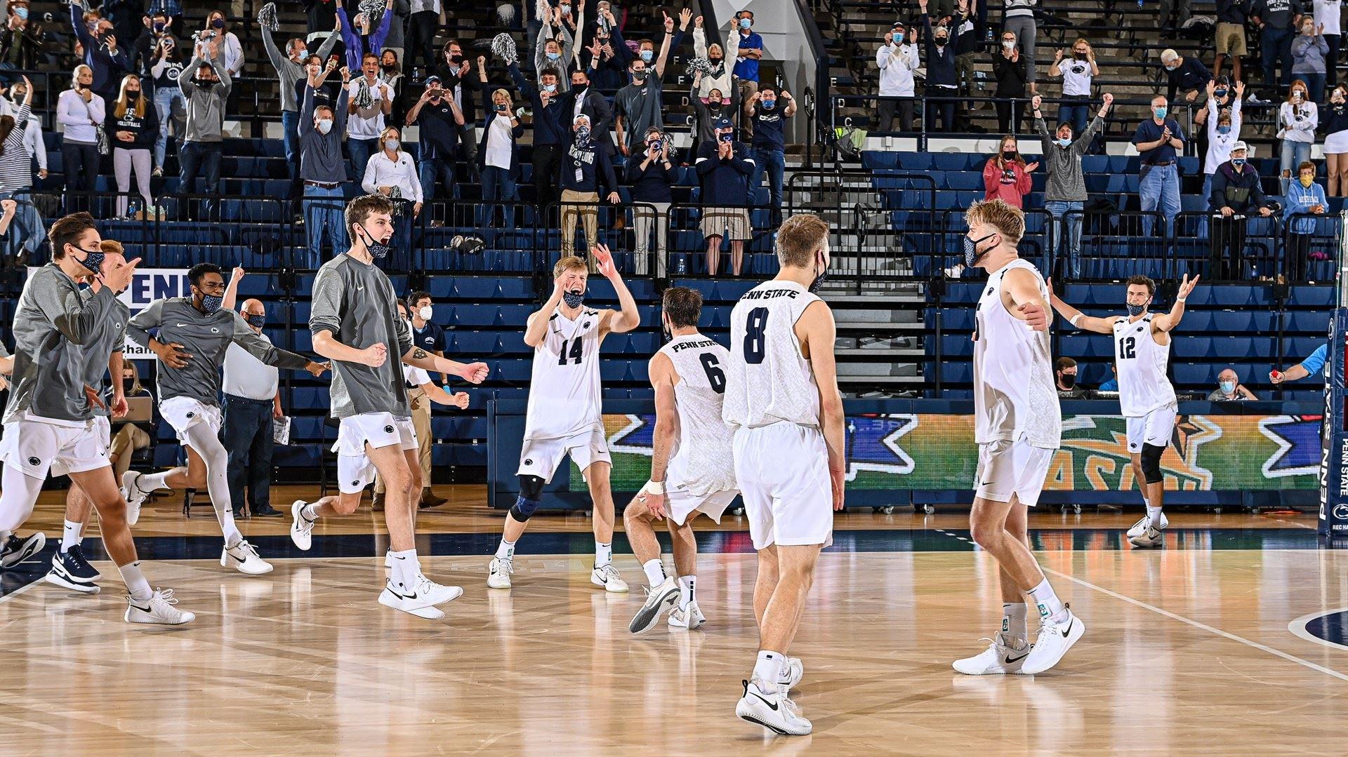 Penn State plays Belmont Abbey in the opening round.
