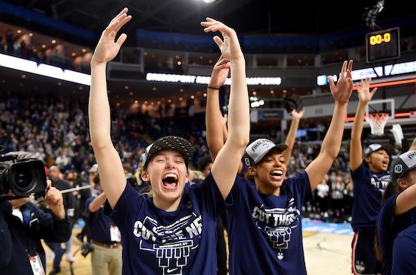 No. 2 UConn will face No. 1 Stanford at 9:30 p.m. ET in the 2022 Final Four.