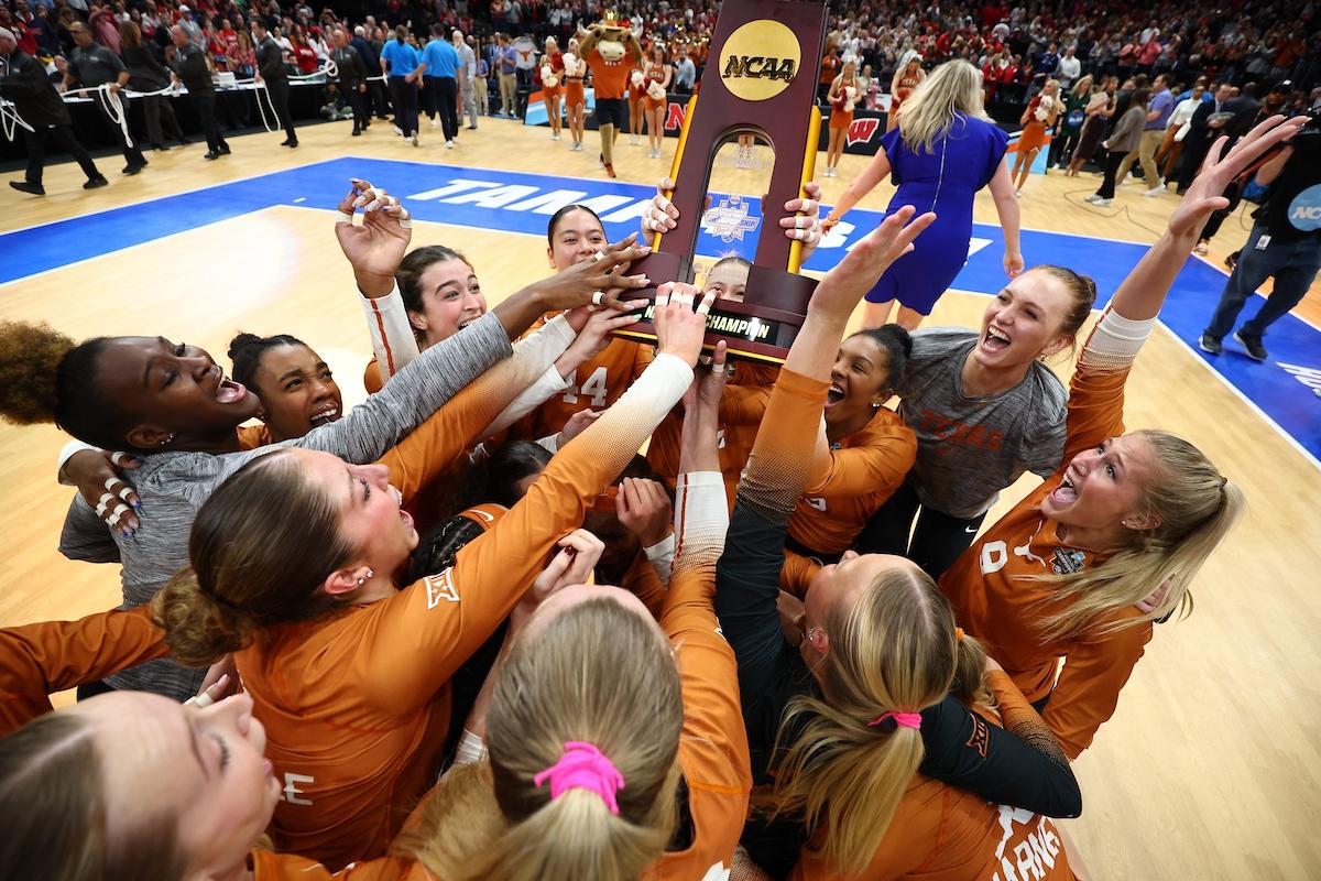 Texas volleyball wins the 2023 NCAA national championship