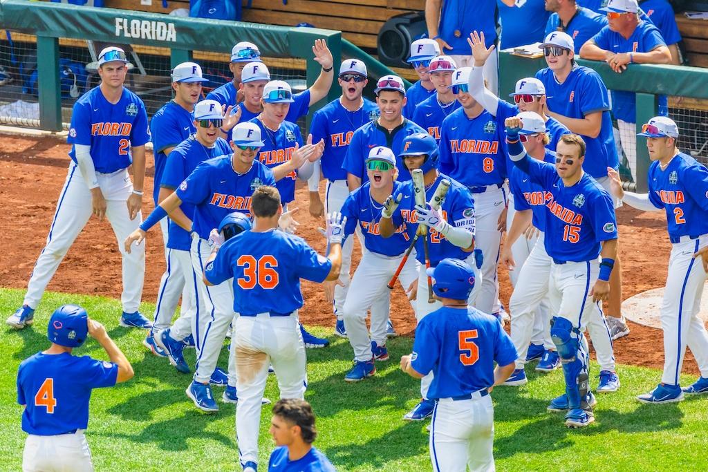 Gators celebrate