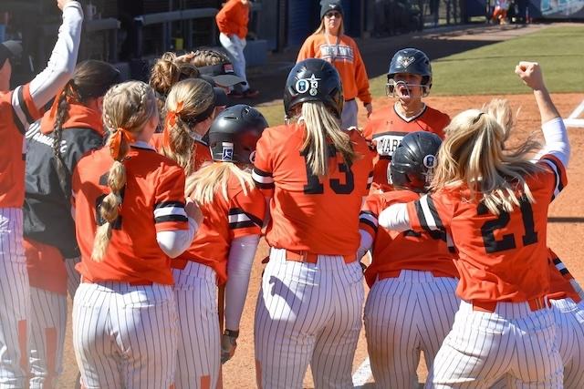 Auburn Montgomery celebrates another trip to the DII softball super regionals.