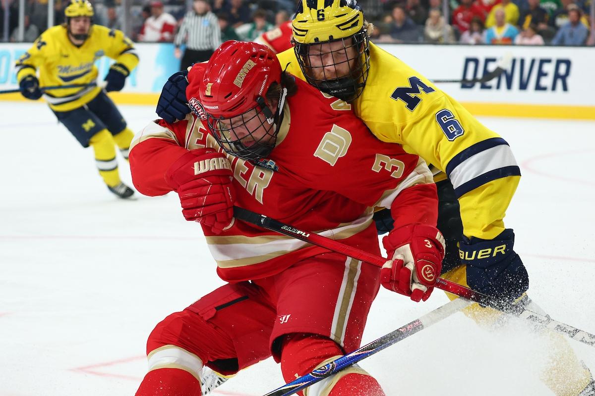 Michigan vs. Denver at the 2026 Frozen Four