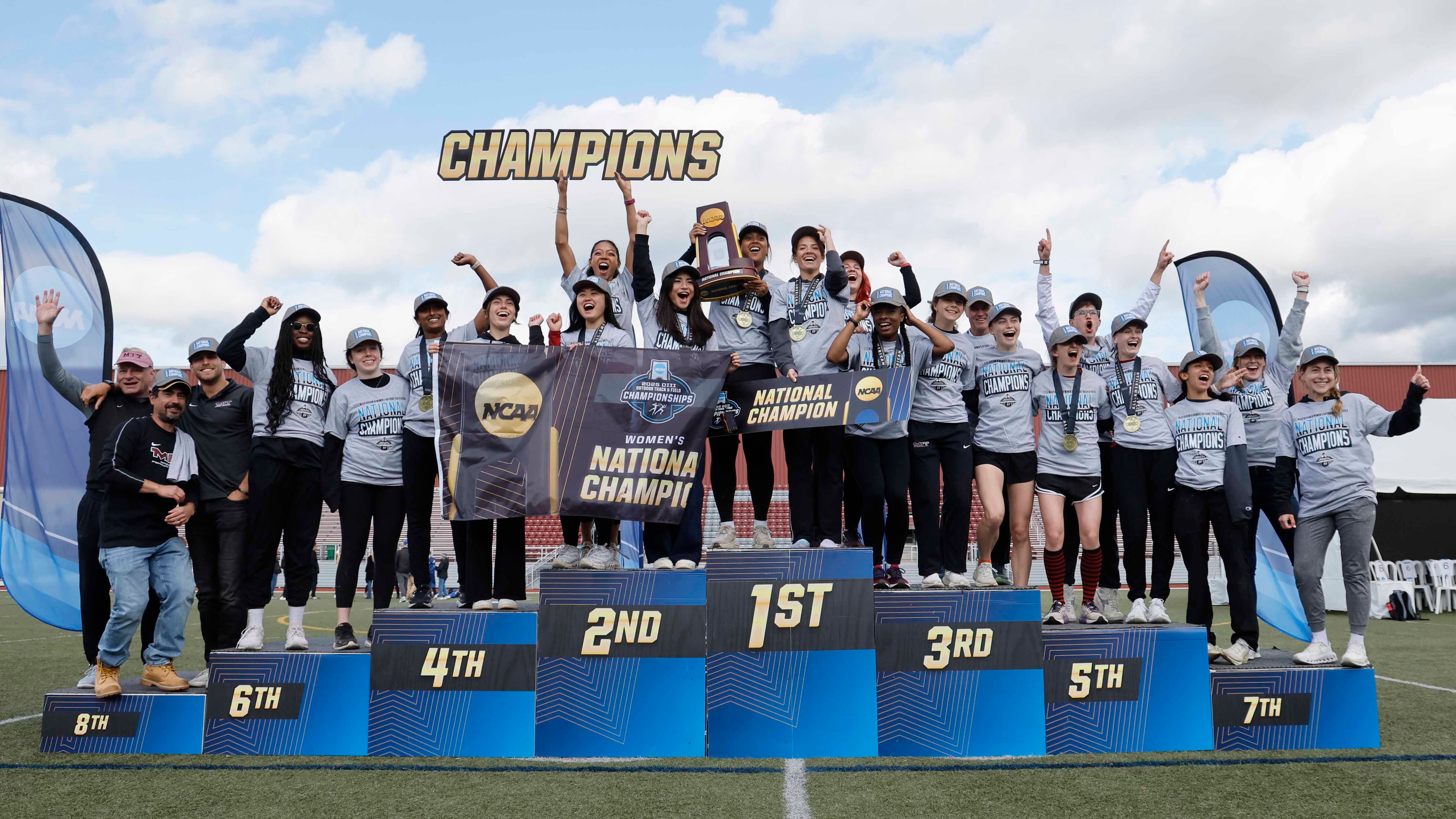MIT wins the 2025 DIII women's outdoor track & field championship